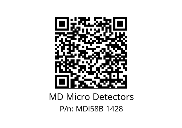  MDI58B120S5/30L10SXMR.162 MD Micro Detectors MDI58B 1428