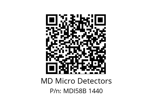  MDI58B512S5/30L10SXMR.162 MD Micro Detectors MDI58B 1440