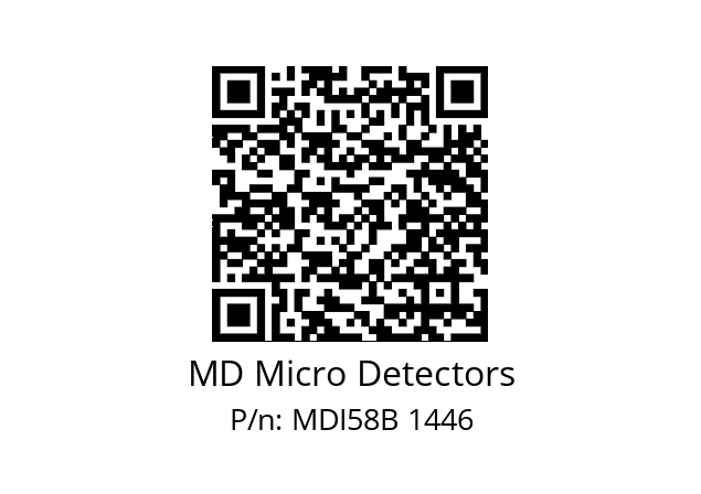  MDI58B900S5/30L10SXMR.162 MD Micro Detectors MDI58B 1446