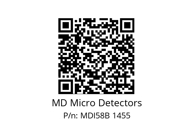  MDI58B2000S5/30L10SXMR.162 MD Micro Detectors MDI58B 1455