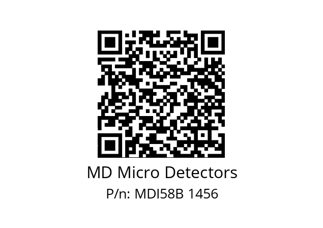  MDI58B2048S5/30L10SXMR.162 MD Micro Detectors MDI58B 1456