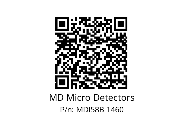  MDI58B128Z5/30L10SXMR.162 MD Micro Detectors MDI58B 1460