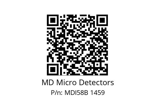  MDI58B120Z5/30L10SXMR.162 MD Micro Detectors MDI58B 1459