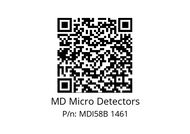  MDI58B150Z5/30L10SXMR.162 MD Micro Detectors MDI58B 1461