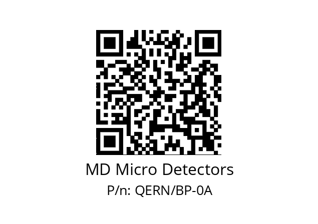   MD Micro Detectors QERN/BP-0A