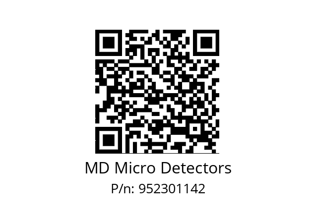   MD Micro Detectors 952301142