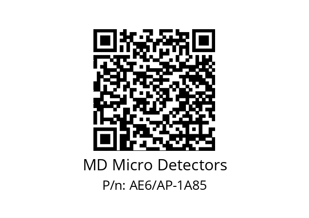   MD Micro Detectors AE6/AP-1A85