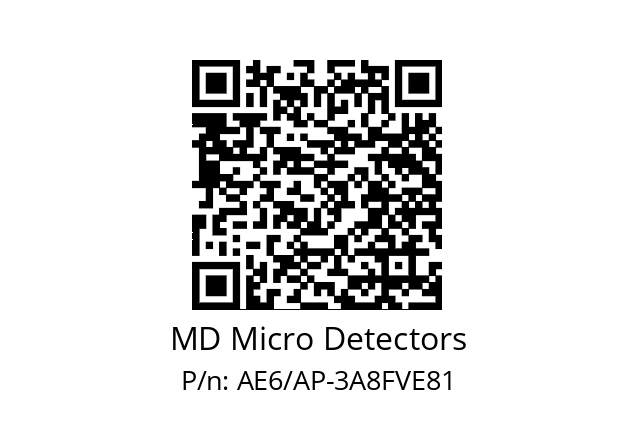   MD Micro Detectors AE6/AP-3A8FVE81