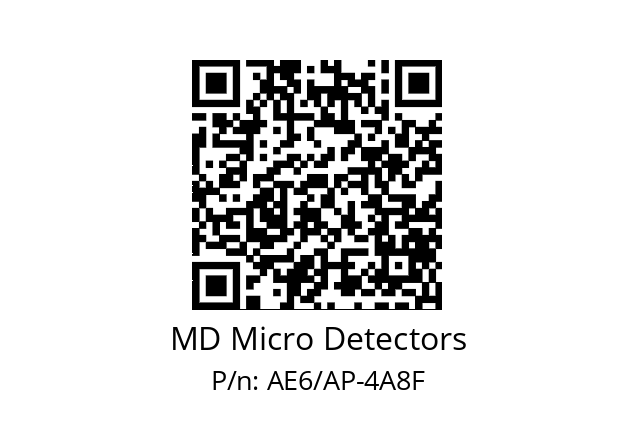   MD Micro Detectors AE6/AP-4A8F