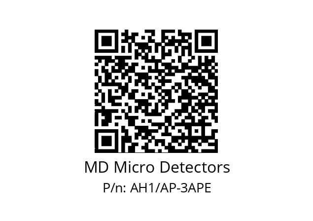   MD Micro Detectors AH1/AP-3APE