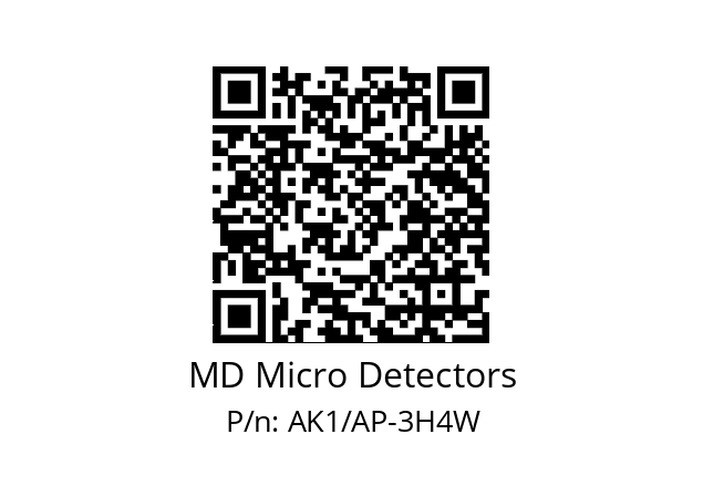   MD Micro Detectors AK1/AP-3H4W