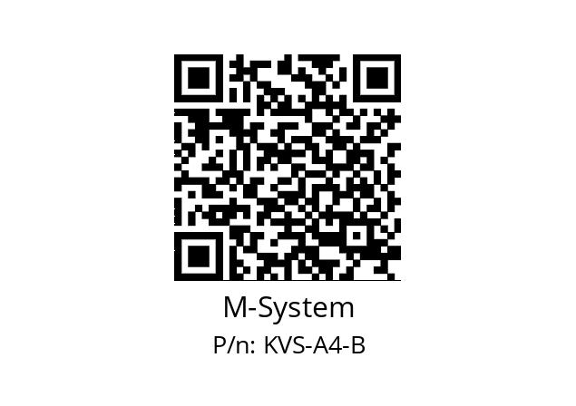   M-System KVS-A4-B