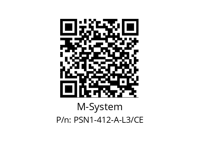   M-System PSN1-412-A-L3/CE