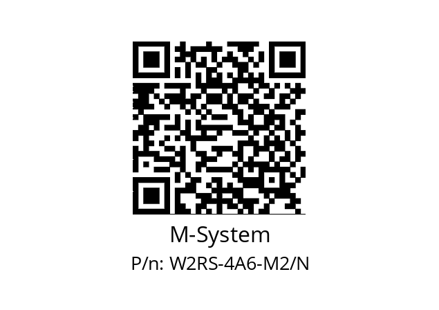   M-System W2RS-4A6-M2/N