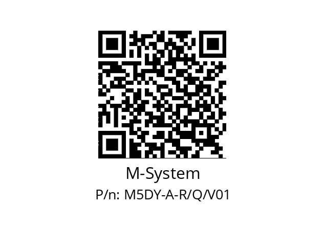   M-System M5DY-A-R/Q/V01