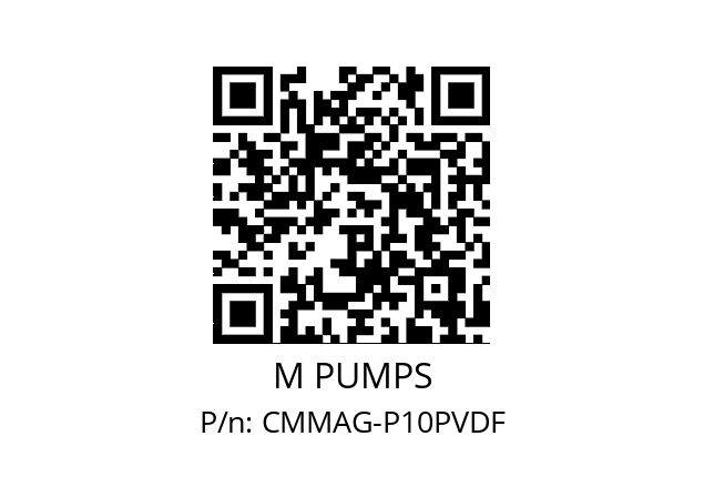   M PUMPS CMMAG-P10PVDF