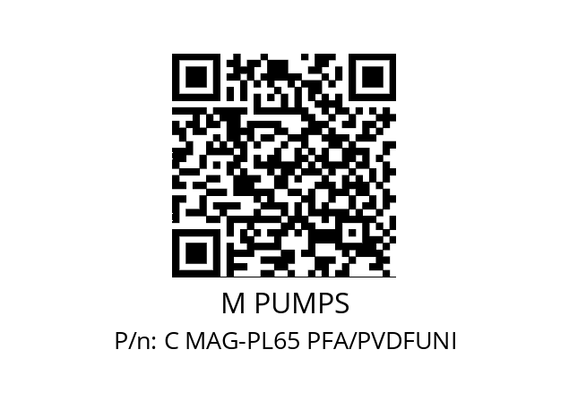   M PUMPS С MAG-PL65 PFA/PVDFUNI