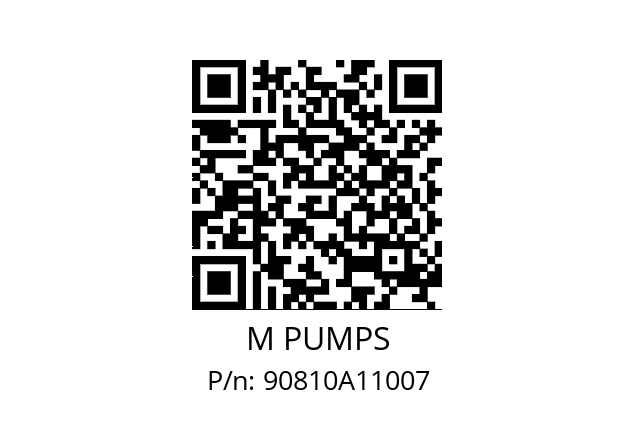   M PUMPS 90810A11007