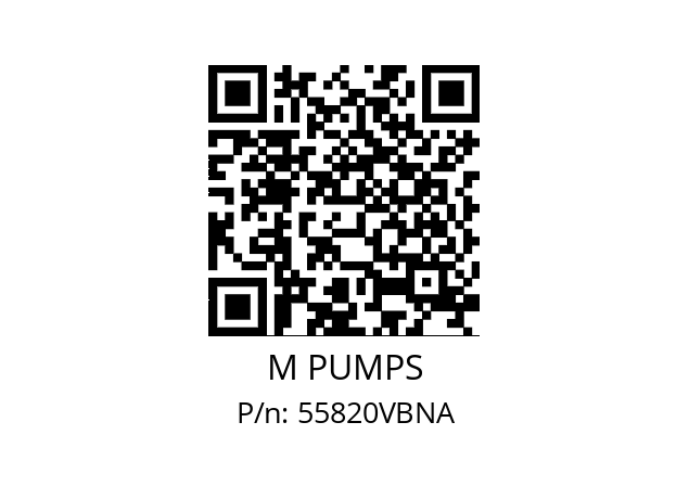   M PUMPS 55820VBNA