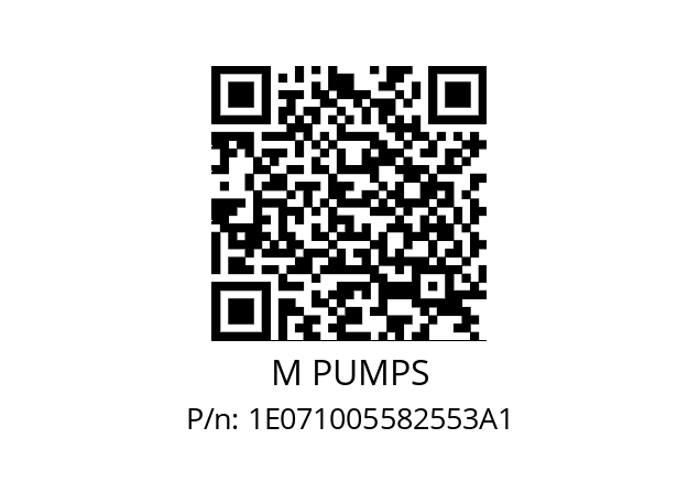   M PUMPS 1E071005582553A1