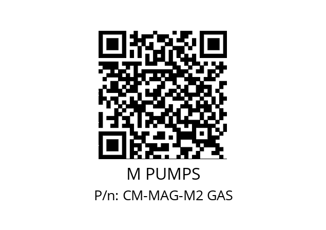   M PUMPS CM-MAG-M2 GAS