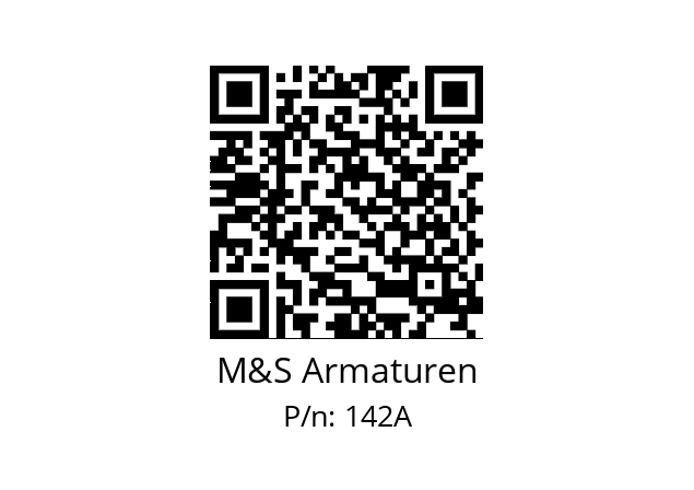   M&S Armaturen 142A