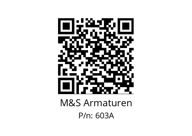   M&S Armaturen 603A