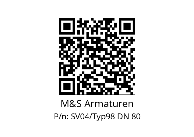   M&S Armaturen SV04/Typ98 DN 80