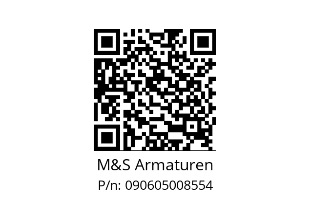   M&S Armaturen 090605008554