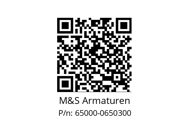   M&S Armaturen 65000-0650300