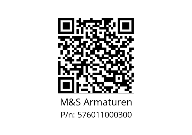   M&S Armaturen 576011000300