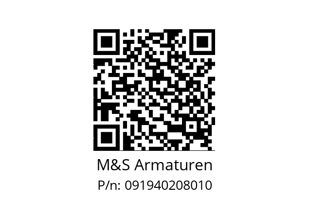   M&S Armaturen 091940208010