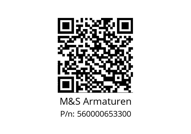   M&S Armaturen 560000653300