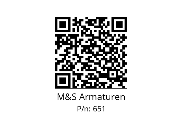   M&S Armaturen 651