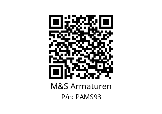   M&S Armaturen PAMS93