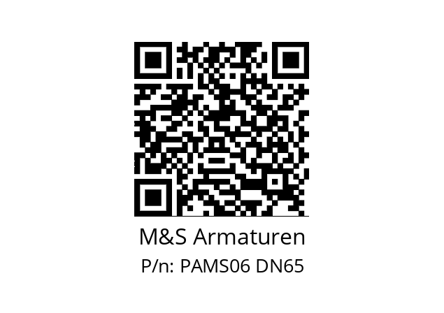   M&S Armaturen PAMS06 DN65