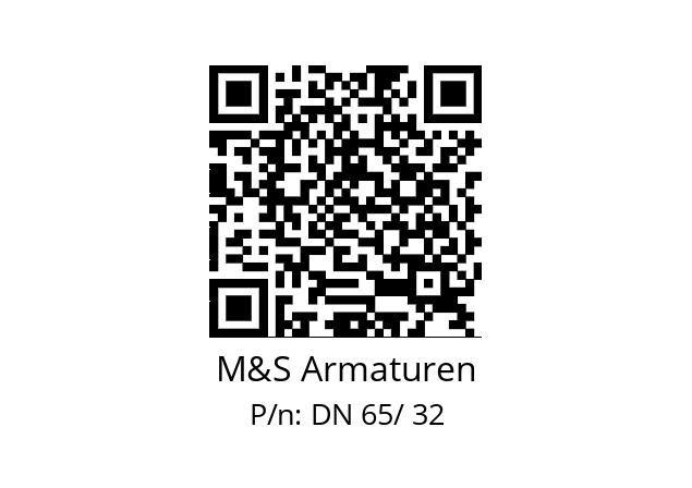   M&S Armaturen DN 65/ 32