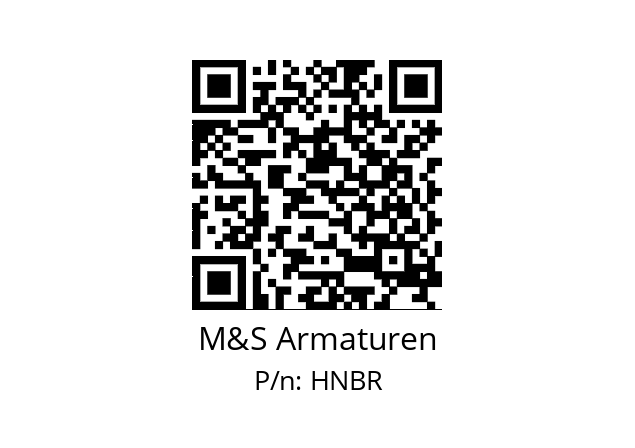   M&S Armaturen HNBR