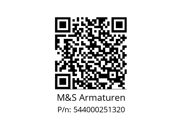   M&S Armaturen 544000251320