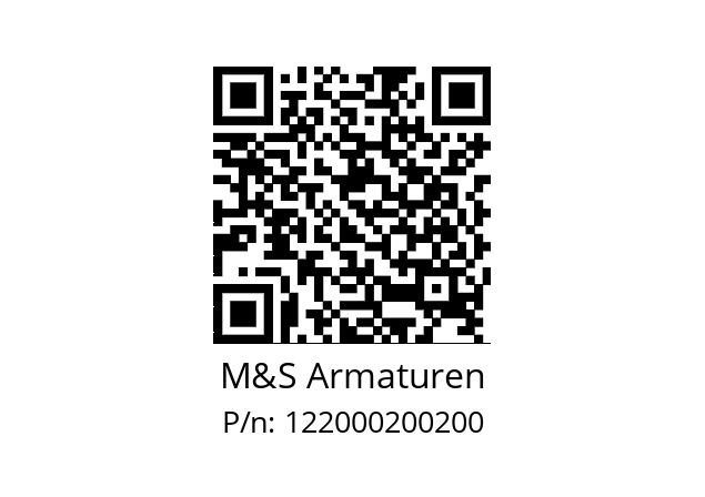   M&S Armaturen 122000200200