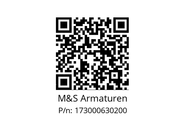   M&S Armaturen 173000630200