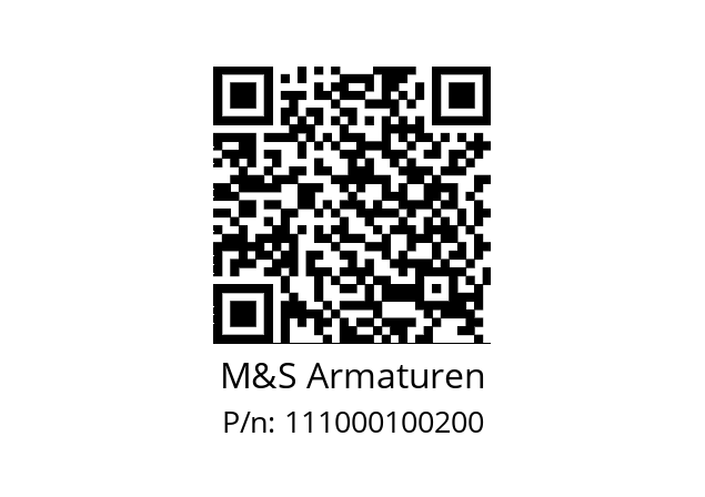   M&S Armaturen 111000100200