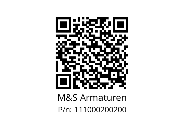   M&S Armaturen 111000200200