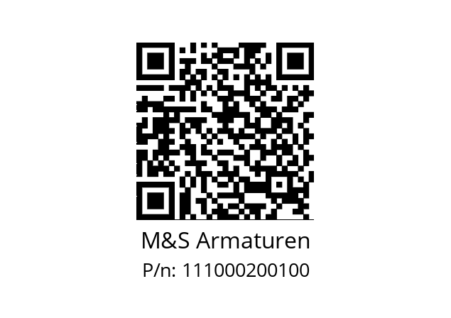   M&S Armaturen 111000200100