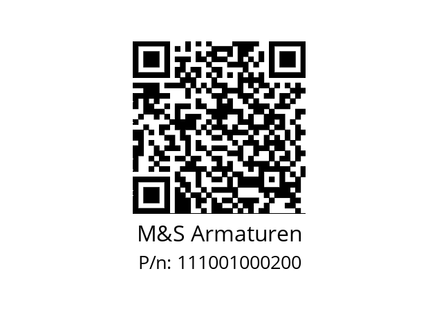   M&S Armaturen 111001000200