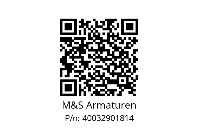   M&S Armaturen 40032901814