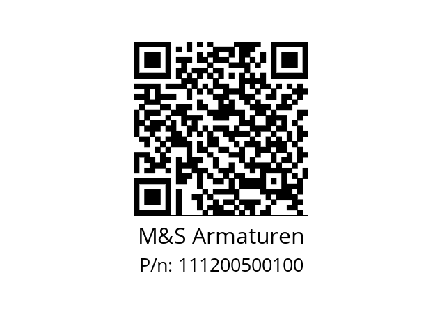   M&S Armaturen 111200500100