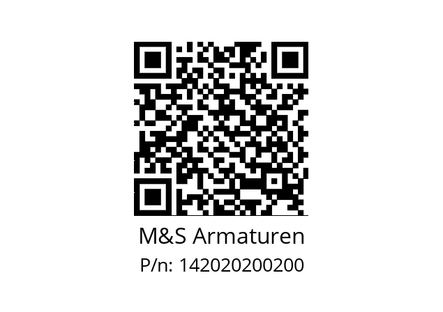   M&S Armaturen 142020200200