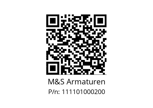   M&S Armaturen 111101000200