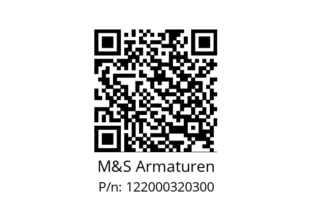   M&S Armaturen 122000320300